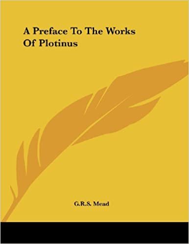 okumak A Preface to the Works of Plotinus