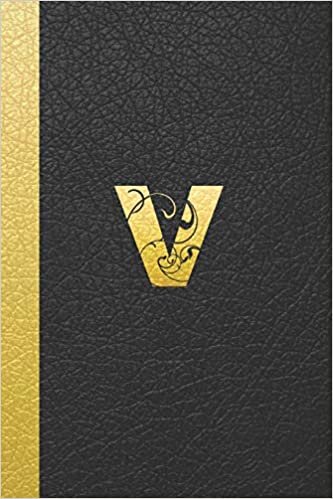 okumak V: Executive Monogram Initial Journal: (Black Leather Look Personalized Monogrammed Memories Journal Notebooks)