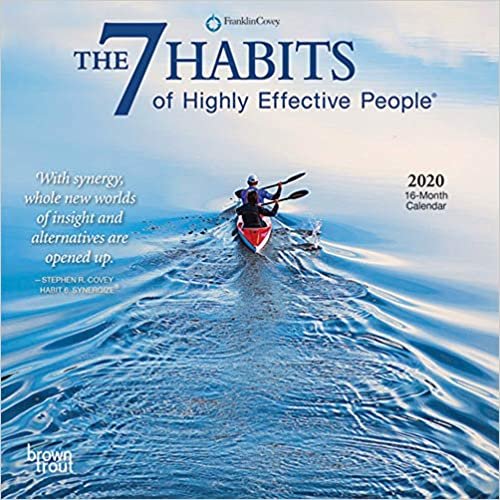 okumak 7 Habits of Highly Effective People, The 2020 Mini Wall Calendar