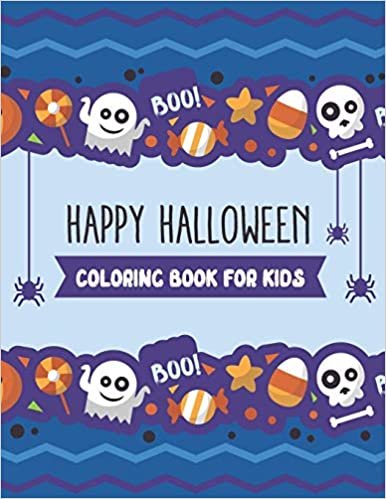 okumak Happy Halloween coloring book for Kids: Children Coloring Workbooks For Kids 8.5x11&quot;