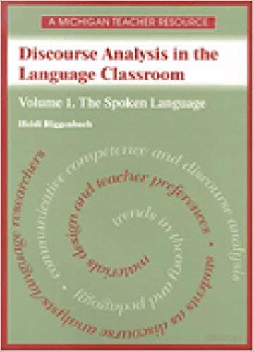 okumak Discourse Analysis in the Language Classroom: The Spoken Language v. 1