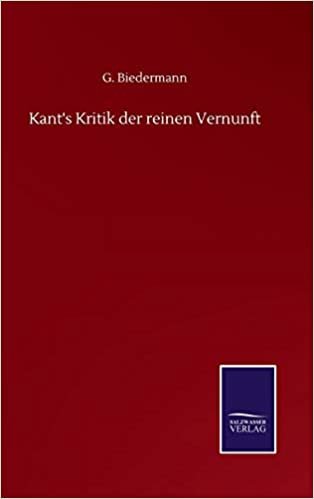 okumak Kant&#39;s Kritik der reinen Vernunft