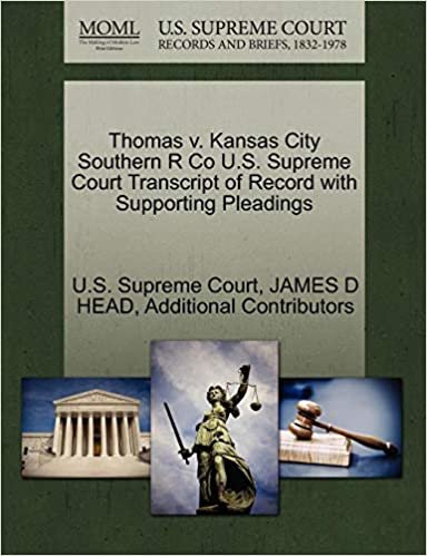 okumak Thomas v. Kansas City Southern R Co U.S. Supreme Court Transcript of Record with Supporting Pleadings