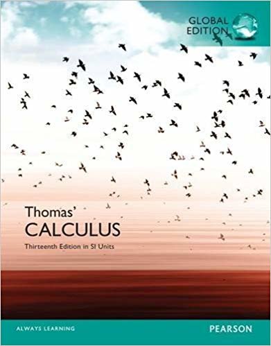 okumak Thomas Calculus in SI Units 13. Ed.