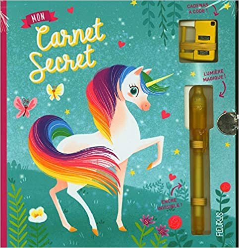 okumak Mon carnet secret - licornes