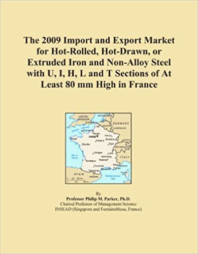 okumak The 2009 Import and Export Market for Hot-Rolled, Hot-Drawn, or Extruded Iron and Non-Alloy Steel with U, I, H, L and T Sections of At Least 80 mm High in France
