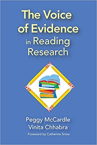 okumak The Voice of Evidence in Reading Research [Hardcover] McCardle Ph.D. MPH, Peggy and Chhabra M.Ed., Vinita
