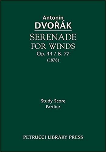 okumak Serenade for Winds, Op.44 / B.77: Study score