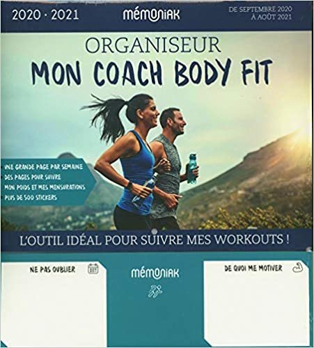 okumak Organiseur Mon coach body fit 2020-2021 (ORGANISEURS FAMILIAUX MEMONIAK)