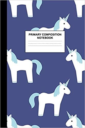okumak Primary Composition Notebook: Writing Journal for Grades K-2 Handwriting Practice Paper Sheets - Lovable Unicorn School Supplies for Girls, Kids and ... 1st and 2nd Grade Workbook and Activity Book