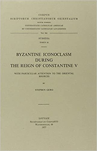 okumak Byzantine Iconoclasm During the Reign of Constantine V, with Particular Attention to the Oriental Sources. Subs. 52 (Corpus Scriptorum Christianorum Orientalium)