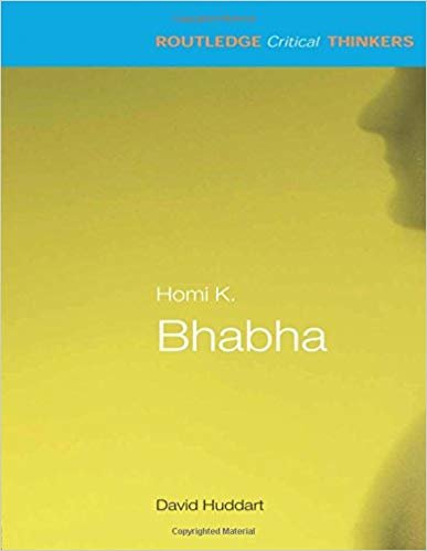okumak Homi K. Bhabha (Routledge Critical Thinkers)