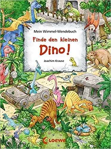 okumak Mein Wimmel-Wendebuch - Finde den kleinen Dino! / Finde das blaue Auto!