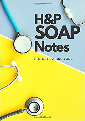 okumak H&amp;P Notebook with SOAP Complete Medicine History, Physical Exam, Neurologic Assessment Perfect for All Health Workers