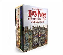 okumak Harry Potter: The Illustrated Collection (Books 1-3 Boxed Set)