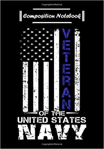 okumak Composition Notebook: US Navy Veteran Veterans Day long sleeve t, Journal 6 x 9, 100 Page Blank Lined Paperback Journal/Notebook