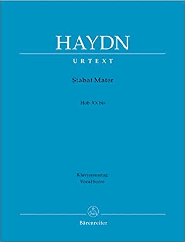 okumak Stabat Mater Hob. XXbis (Fassungen von 1767 und 1803). Klavierauszug; Urtextausgabe