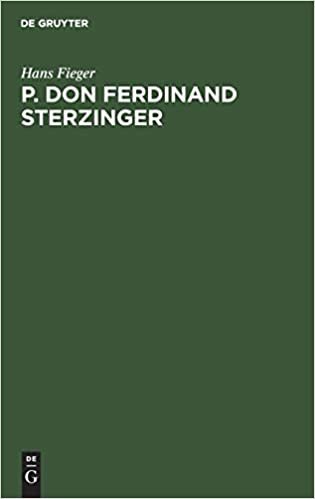 okumak P. Don Ferdinand Sterzinger