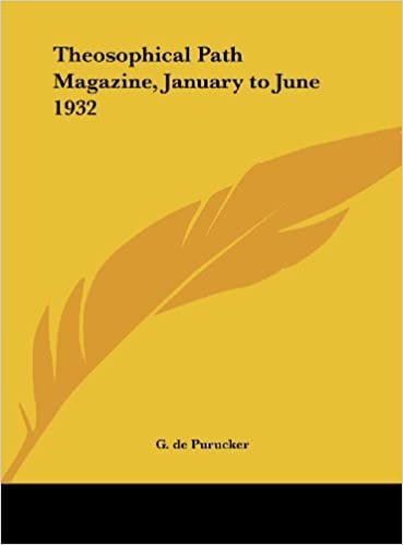 okumak Theosophical Path Magazine, January to June 1932