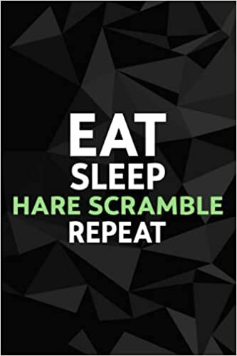 okumak Eat Sleep Hare Scramble Repeat gift for hare scramble racer Password kog book: Alphabetized Internet Password Keeper and Organizer Journal Notebook ... address and password logbook,Password Book