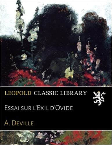 okumak Essai sur l&#39;Exil d&#39;Ovide