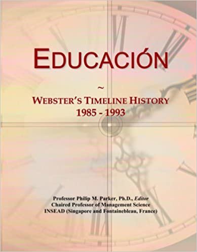 okumak Educacio¿n: Webster&#39;s Timeline History, 1985 - 1993