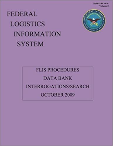 okumak FLIS Procedures - Data Bank Interrogations/Search: DoD 4100.39-M Volume 5