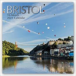 okumak Bristol 2021 - 16-Monatskalender: Original The Gifted Stationery Co. Ltd [Mehrsprachig] [Kalender] (Wall-Kalender)