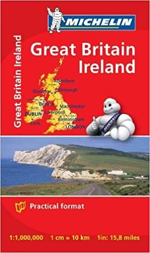 okumak Great Britain &amp; Ireland - Michelin Mini Map 8713: Map (Michelin Mini Maps)