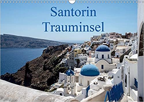 okumak Santorin Trauminsel (Wandkalender 2021 DIN A3 quer): Santorin, Impressionen einer einzigartigen Insel (Monatskalender, 14 Seiten )