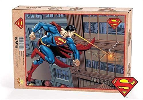 okumak Superman - X-ray Vision Ahşap Puzzle 1000 Parça (KOP-SM124 - M)