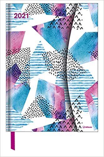 okumak Watercolours 2021 - Diary - Buchkalender - Taschenkalender - 16x22: Magneto Diary
