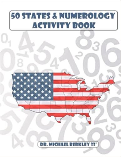 50 States & Numerology Activity Book