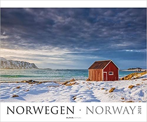 okumak Norwegen 2021 - Bild-Kalender XXL 60x50 cm - Norway - Landschaftskalender - Natur-Kalender - Wand-Kalender - Alpha Edition