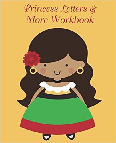 okumak Princess Letters &amp; More Workbook: Tracing letters and numbers workbook with activities (Latino Princess)