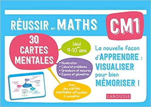 okumak Cartes mentales Maths CM1 (Parascolaire)