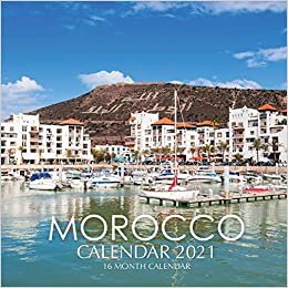 okumak Morocco Calendar 2021: 16 Month Calendar