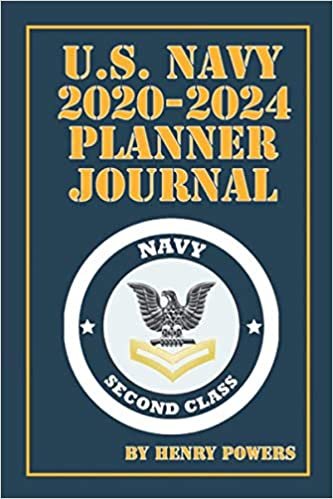 U.S. NAVY 2020 - 2024 Planner Journal: USN Petty Officer Second Class PO2 Sixty-Month Combination Planner Journal 2020-2024