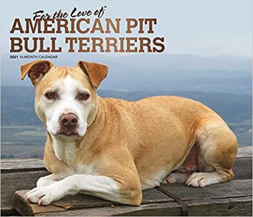 okumak American Pit Bull Terriers - For the love of 2021 - 16-Monatskalender mit freier DogDays-App: Original BrownTrout-Kalender - Deluxe [Mehrsprachig] [Kalender] (Deluxe-Kalender)