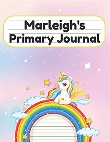 okumak Marleigh&#39;s Primary Journal: Grade Level K-2 Draw and Write, Dotted Midline Creative Picture Notebook Early Childhood to Kindergarten
