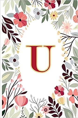 okumak U: Cute Initial Monogram Letter U Notebook