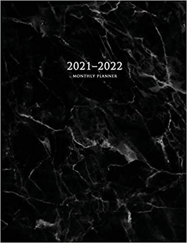 okumak 2021-2022 Monthly Planner: Large Two Year Planner with Marble Cover (Volume 4)
