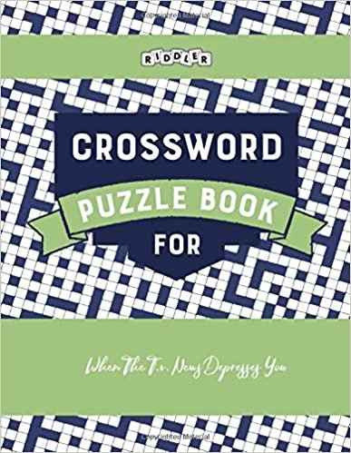 okumak Crossword Puzzle Book for When The T.v. News Depresses You