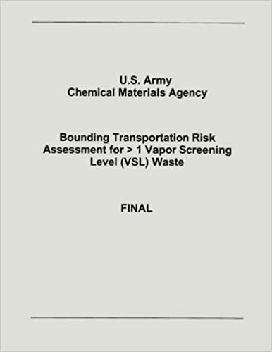okumak Bounding Transportation Risk Assessment for &gt; 1 Vapor Screening Level (VSL) Waste