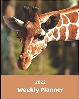 okumak 2022 Weekly Planner: Weekly Budget Planner with Finance Tracker | Monthly Calendar with U.S./UK/ Canadian/Christian/Jewish/Muslim Holidays– Calendar in Review | Adorable Giraffe Planner