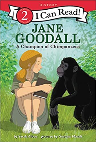 okumak Jane Goodall: A Champion of Chimpanzees (I Can Read Level 2)