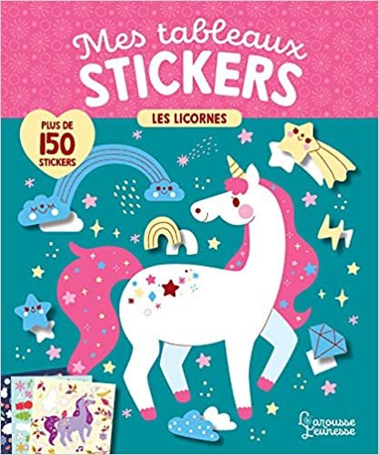 okumak Mes tableaux stickers - Les licornes