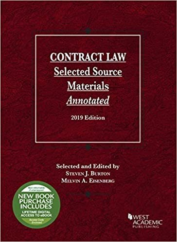okumak Contract Law: Selected Source Materials Annotated, 2019 Edition (Selected Statutes)