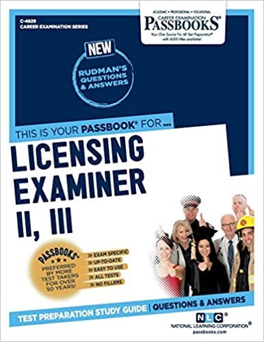 okumak Licensing Examiner II, III, Volume 4829 (Career Examination)