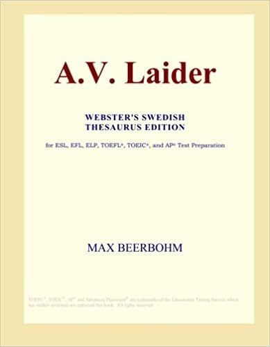 okumak A.V. Laider (Webster&#39;s Swedish Thesaurus Edition)